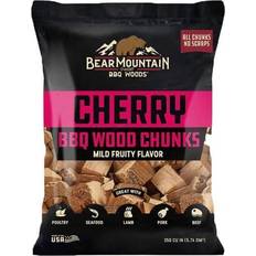 Bear Mountain BBQ Cherry All Natural Hardwood Chunks Mild Fruity Smoky Flavor