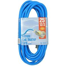 Southwire Woods 2437 25 12/3 Gauge Blue Outdoor Extension Cord