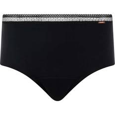 Periodenunterwäsche Slips Chantelle Graphic High Waist Period Panty - Black