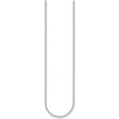 Silber Halsketten Thomas Sabo Glam & Soul Venezia Chain Necklace - Silver