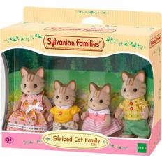 Katzen Puppen & Puppenhäuser Sylvanian Families Striped Cat Family