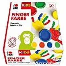 Marabu KiDS Fingerfarbe, 100 ml, 4er Set