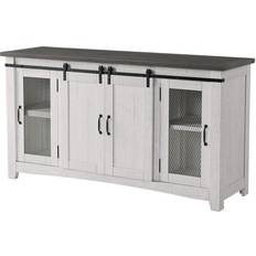 65" tv stand cabinet Furniture Saltoro Sherpi 65 Stand 2 TV Bench