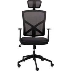 Nackenstütze Stühle FurnHouse Nova Bürostuhl 123cm