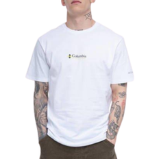 Columbia T-skjorter & Singleter Columbia CSC Basic Logo Short Sleeve T-shirt - White
