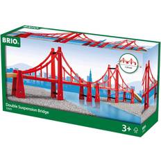 BRIO Train Track Extensions BRIO Double Suspension Bridge 33683