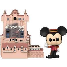 Mikke Mus Figurer Funko Pop! Town Hollywood Tower Hotel and Mickey Mouse