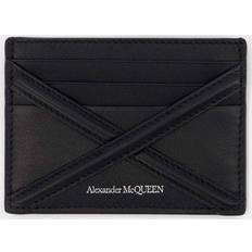 Hvite Lommebøker & Nøkkelholdere Alexander McQueen Card Holder - - Black