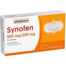 Ibuprofen Rezeptfreie Arzneimittel Synofen 500 mg/200