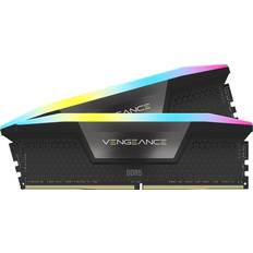 48 GB - DDR5 RAM minne Corsair Vengeance RGB Black DDR5 5600MHz 2x24GB (CMH48GX5M2B5600C40)