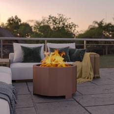 Flash Furniture Fire Pits & Fire Baskets Flash Furniture Titus Commercial Grade Smokeless