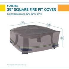 Classic Accessories Patio Heaters & Accessories Classic Accessories Duck Covers Soteria RainProof Square Fire Pit Cover