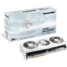 Radeon RX 7900 XTX Grafikkort Powercolor Radeon RX 7900 XTX Hellhound Spectral OC HDMI 3 x DP 24GB