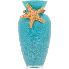 Orange Vases Jay Strongwater Oceana Coral Vase
