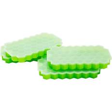 Mind Reader Silicone Green Hexagon Ice Cube Tray