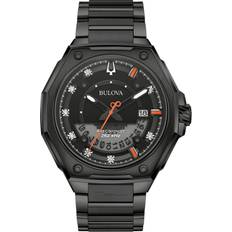 Bulova Watches Bulova Marc Anthony Precisionist X Diamond Watch, 48.5mm Black