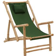 VidaXL Solstoler vidaXL green Deck Chair Bamboo