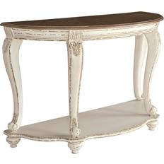 White Furniture Ashley Signature Realyn French Country Console Table