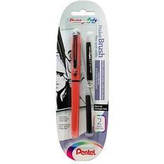 Fp10 Pentel Pocket Brush and refills XGFKPF/FP10 Brush-Pen schwarz