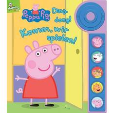 Interaktives Spielzeug Peppa Pig Ding, dong! Komm, wir spielen! Soundbuch