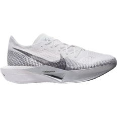 Nike 43 ½ - Herre Løpesko Nike ZoomX Vaporfly Next% 3 M - White/Particle Grey/Metallic Silver/Dark Smoke Grey