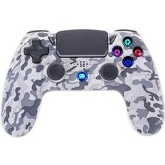 Playstation 4 gamepad Trade Invaders Wireless Controller White Camo Gamepad Sony PlayStation 4