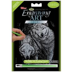 Royal Brush SILMIN-104 Engraving Mini Prowling Friends, Multicolor