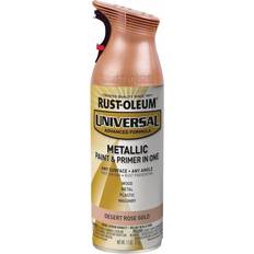Rust-Oleum Desert Rose Universal All Surface Interior/Exterior Metallic Spray Gold, Red