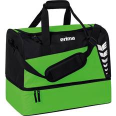 Erima Sporttasche mit Bodenfach Six Wings Green/Schwarz S