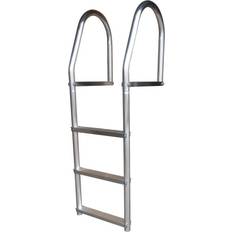 Dock Edge Fixed Eco-Weld Free Aluminum 3-Step Ladder 2073-F