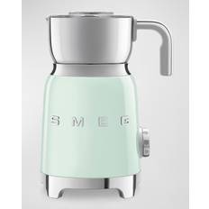 OVENTE 8.1 oz. White Stainless Steel Electric Milk Frother 3 in 1