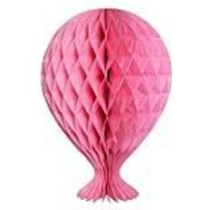 Folat Honeycomb Ballon Lyserød