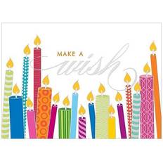 Cards & Invitations Jam Paper Blank Birthday Card Sets Make a Wish 25/Pack