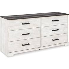 Chest of Drawers Ashley Shawburn 6 Drawers Chest of Drawer 59x28.8"
