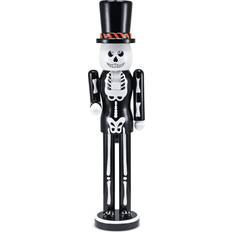 Ornativity Christmas Scary Skeleton Nutcracker Day The Dead Skeletal Nutcracker Man Figurine