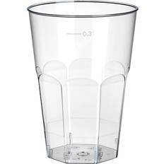 Papstar Kunststoff-Caipirinhaglas PS, 0,3 l, glasklar