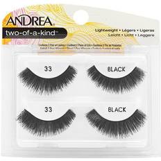 Andrea Twin Pack False Eyelashes Style 33 Black 2 Ct