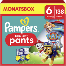 Pampers Bleier Pampers Baby Dry Pants Paw Patrol Size 6 138pcs