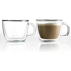 Bodum Cups & Mugs Bodum Bistro Cafe Set 2 Double Walled Cup