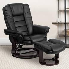 Armchairs Flash Furniture BT-7818-BK-GG Contemporary Black Armchair