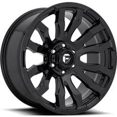 Fuel 17" - Black Car Rims Fuel 1PC Aluminum Rim D675 BLITZ 16X8in Gloss Black Finish D67516808445