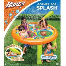 Paddling Pool Banzai Gopher Bop Splash Sprinkler, Play Wet or Dry