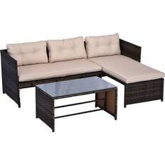 Outdoor furniture set OutSunny Sectional Outdoor Lounge Set