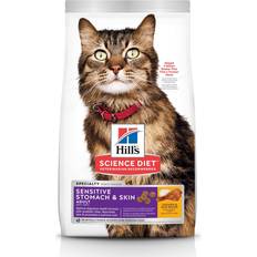 Hill's Cats Pets Hill's Science Diet Adult Sensitive Stomach & Skin Chicken & Rice Recipe Dry Cat Bag