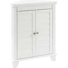 Corner storage cabinet white Crosley Furniture Lydia Storage Cabinet
