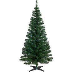 6 foot christmas tree Northlight Multi-Color Fiber Optic Pine 6 Foot Christmas Tree