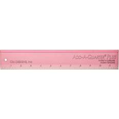 CM Pink 12" Add-A-Quarter Plus Ruler
