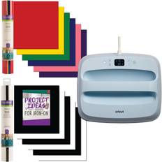 Cricut heat press Office Supplies Cricut EasyPress 3 12 Iron-On Rainbow and Basic Samplers