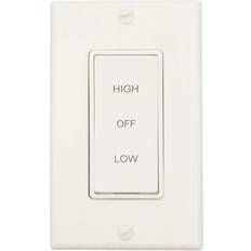 Switches Air Vent White Plastic Wall Switch