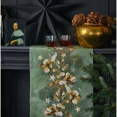 Golden Tischdecken Apelt 'Christmas Elegance' Tischdecke Grün, Gold